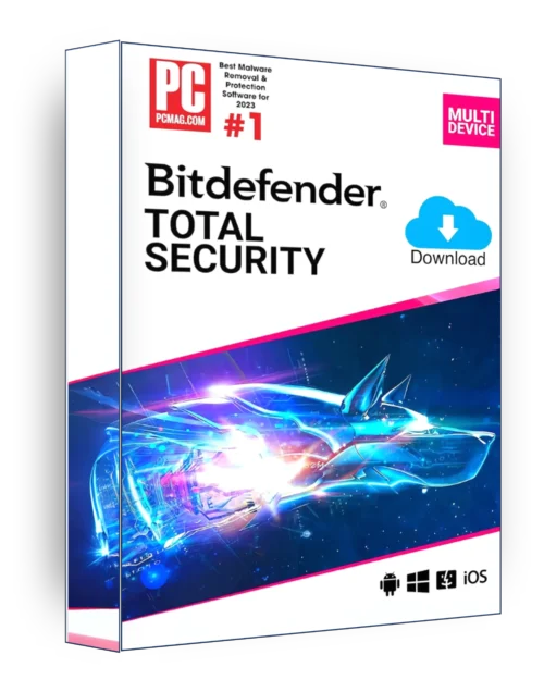 Bitdefender Total Security BitDefender Total Security Termékkulcs Aktiválás 1 év / 1 db