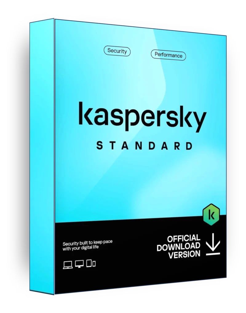 Kaspersky Standard Antivirus Termékkulcs Aktiválás 1 év / 1 db
